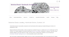 Desktop Screenshot of bedeckedbeads.co.uk